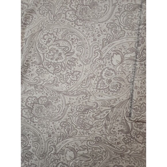 no brand Other - Large Pillow Case Lot Of  1 King Paisley White Gray Green Cover